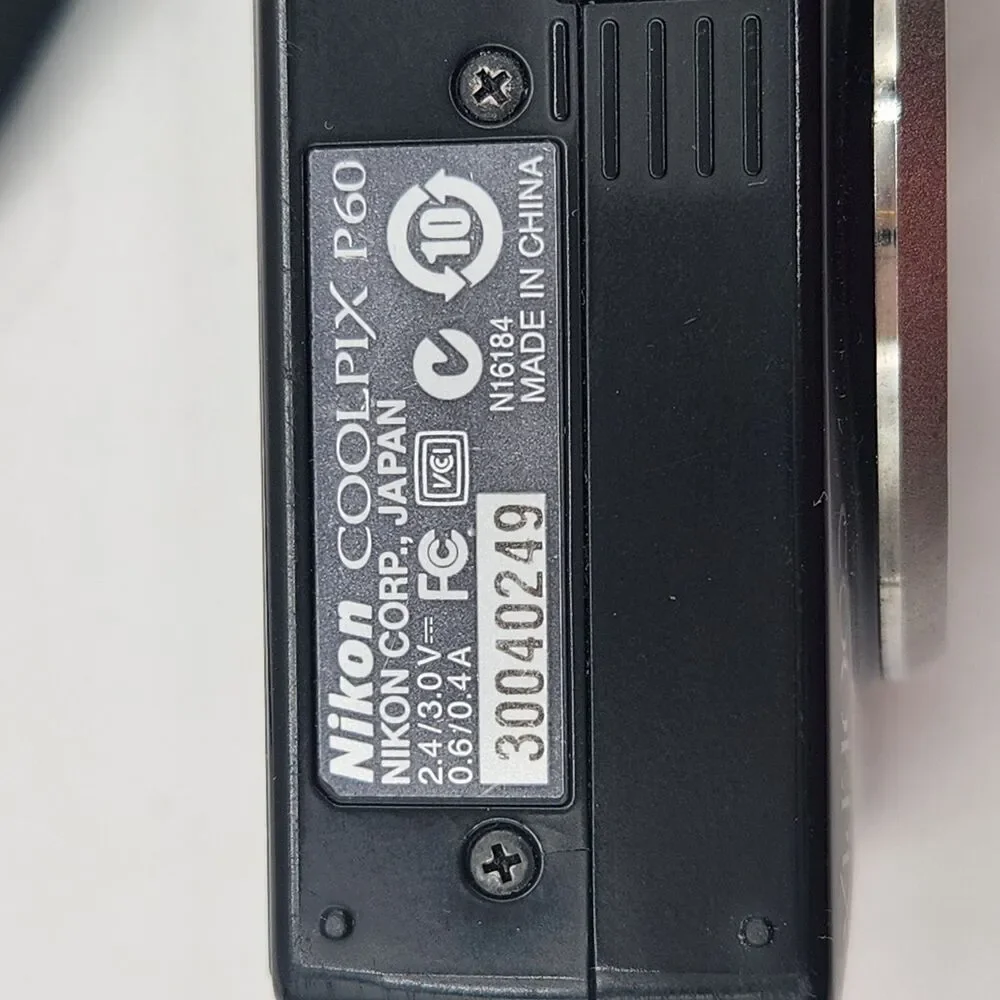 Nikon coolpix p60